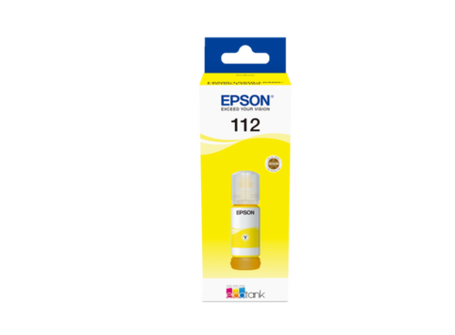 בקבוקון מילוי צהוב מקורי Epson 112 C13T06C44A אפסון