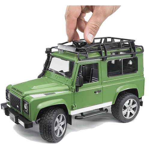 ג’יפ לנד רובר דיפנדר - Bruder Land Rover Defender 02590