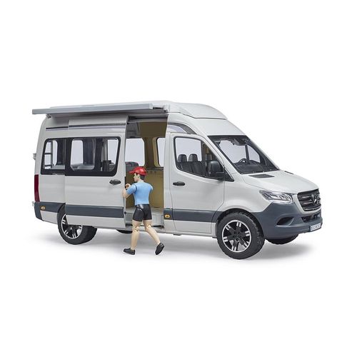 קרוון קמפינג מרצדס ספרינטר ונהג - BRUDER 02672