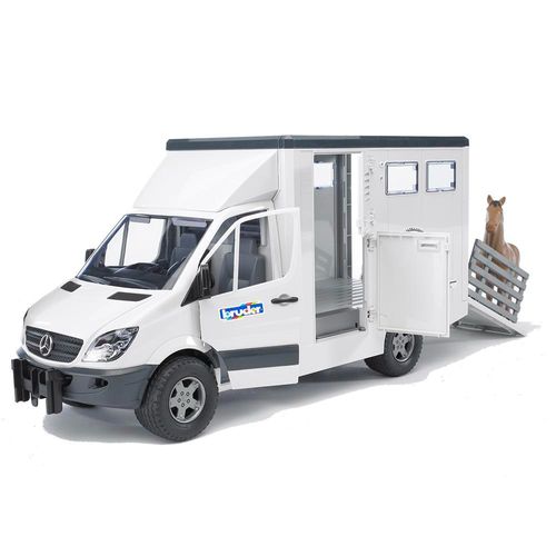 משאית מרצדס להובלת חיות - 02533 Bruder MB animal transporter