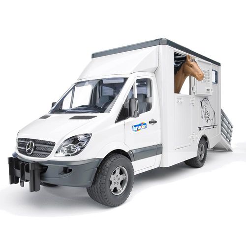 משאית מרצדס להובלת חיות - 02533 Bruder MB animal transporter