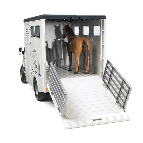 משאית מרצדס להובלת חיות - 02533 Bruder MB animal transporter