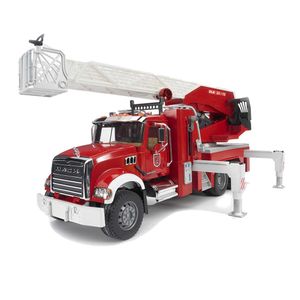 כבאית MACK עם סולם וצינור משפריץ 02821 – BRUDER