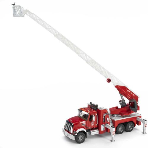 כבאית MACK עם סולם וצינור משפריץ 02821 – BRUDER