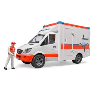 אמבולנס מרצדס ספרינטר - 02536 BRUDER MB
