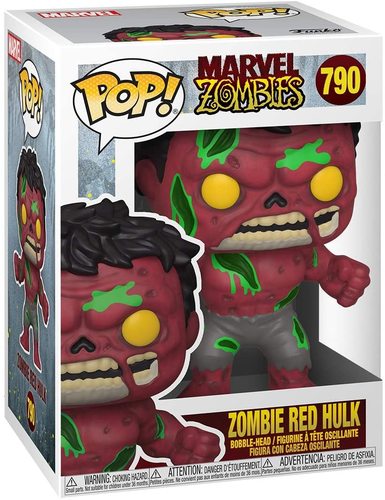 בובת פופ: Zombies Red Hulk - זומבי ענק אדום