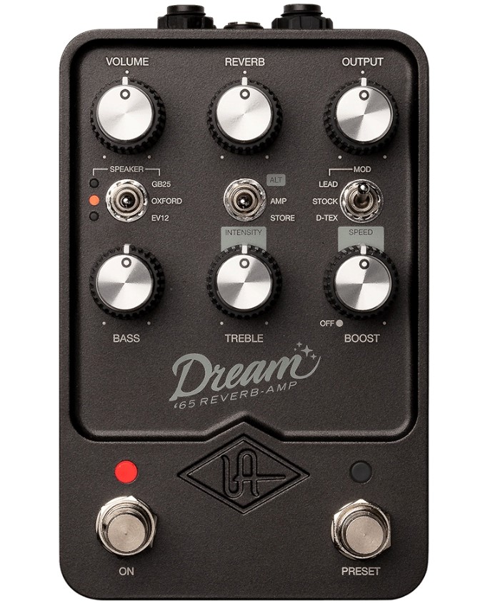 美品　UAFX Dream '65 Reverb Amplifier Universal Audio - UAFX Dream '65 Reverb Amplifier UA-GPM-DRM
