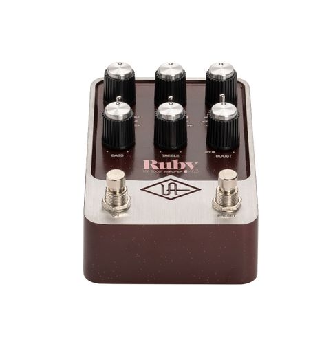 数回使用美品　UAFX Ruby Top Boost Amplifier ‘63 Amazon.com: Universal Audio UAFX Ruby '63 Top Boost