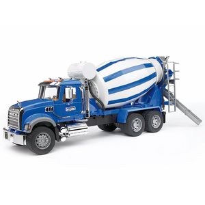 מערבל בטון MACK ענק 02814 – BRUDER