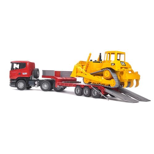 משאית סקניה טריילר - BRUDER  SCANIA D-9 03555