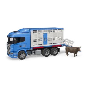 משאית להובלת חיות 03549 + פרה - Scania R-Serire 3549