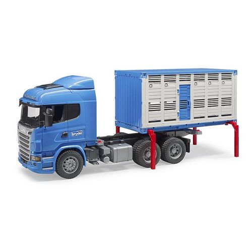 משאית להובלת חיות 03549 + פרה - Scania R-Serire 3549