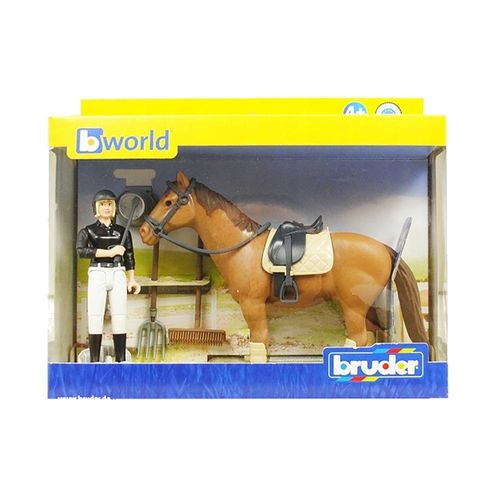 ערכת רכיבה דמויות - BRUDER 62505