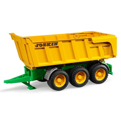 עגלה לטרקטור JOSKIN ירוקה וצהובה - Bruder JOSKIN 02212