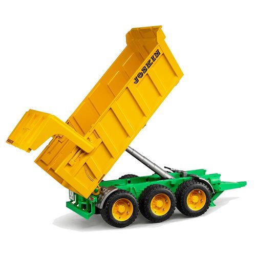 עגלה לטרקטור JOSKIN ירוקה וצהובה - Bruder JOSKIN 02212