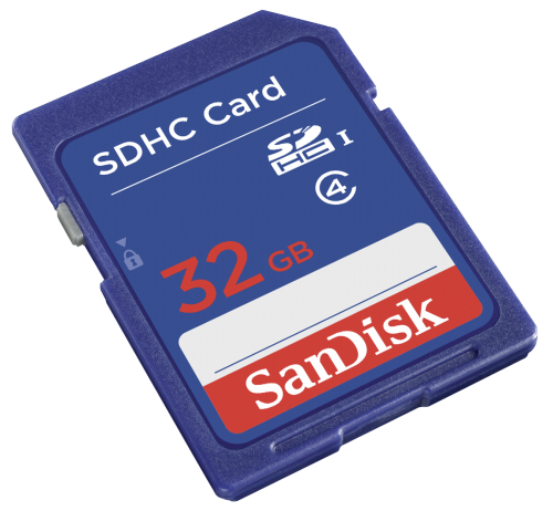 כרטיס זיכרון SanDisk SDSDB-032G SD נפח 32GB