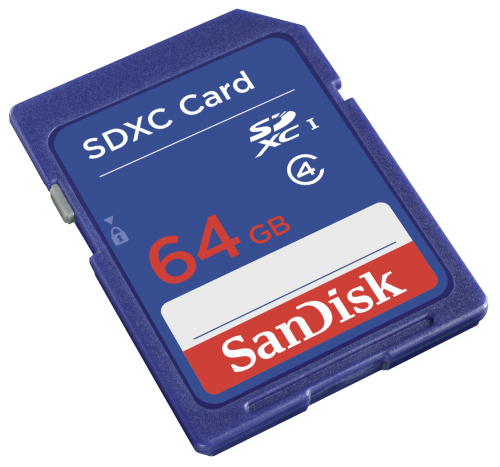כרטיס זיכרון SanDisk SDSDB-064G SD נפח 64GB