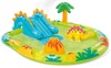 בריכת פעילות לילדים עם מגלשה, מזרקה ובובת דינוזאור 57166