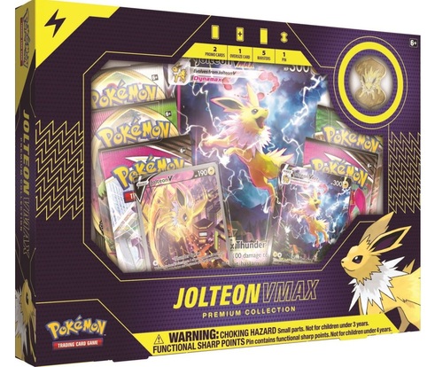 Pokemon TCG Vaporeon\Flareon\Jolteon VMAX Premium Pin Collection