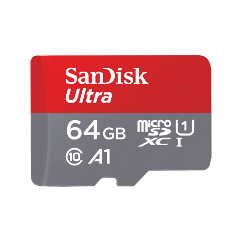 כרטיס זיכרון SanDisk Ultra SDSQUA4-064G Micro SD 120MB/s Class 10 A1 נפח 64GB