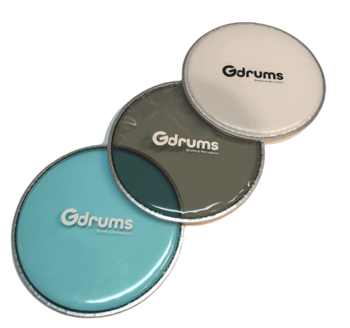 עור לדרבוקה בצבע כחול HP-BK מבית Gdrums