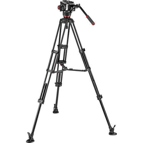 קיט חצובת וידאו עם ראש Manfrotto