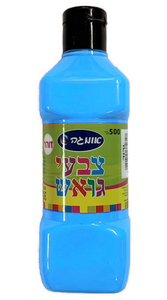 בקבוק גואש תכלת זוהר 500 מ"ל /אומגה