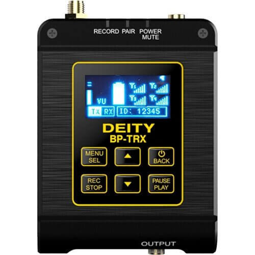 משדר ומקליט סאונד אלחוטי Deity BP-TRX Time Code