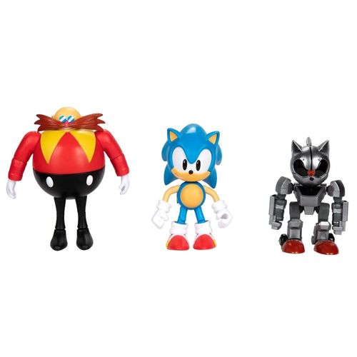 סוניק - מארז 3 דמויות 4 אינצ' - SONIC