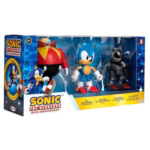 סוניק - מארז 3 דמויות 4 אינצ' - SONIC