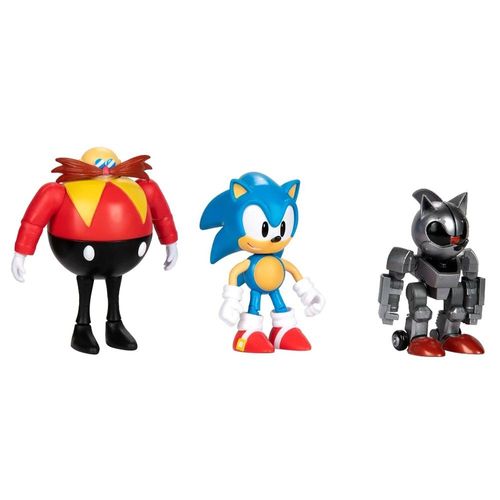 סוניק - מארז 3 דמויות 4 אינצ' - SONIC