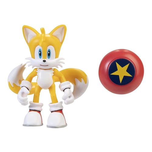 בובת סוניק טיילס ואביזר 4 אינטש - SONIC THE HEDGEHOG FIGURE TAILS