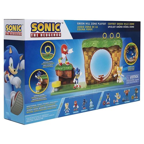 סוניק משחק אזור גבעה ירוקה - SONIC THE HEDGEHOG GREEN HILL ZONE