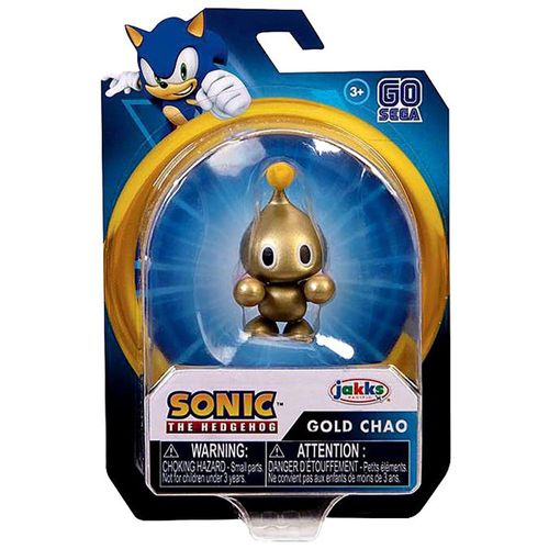 בובת סוניק זהב צ'או 2.5 אינטש - SONIC THE HEDGEHOG MINI FIGURE GOLD CHAO