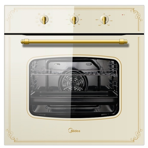 תנור בנוי 70 ליטר בעיצוב כפרי Midea מידאה 65M90M1