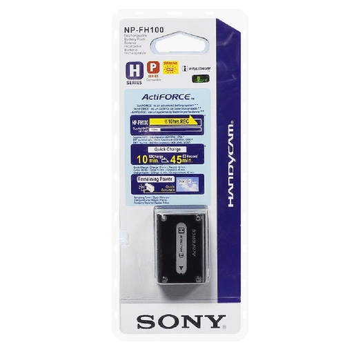 סוללה מקורית למצלמה Sony NPFH100 סוני