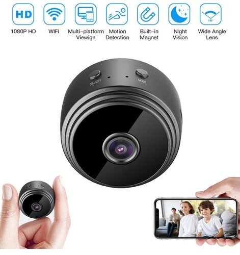 מצלמת מיני לצפיה מרחוק WIFI איכות HD דגם: CAMERA10HD