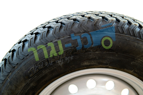 גלגל לנגרר 185R14C קוד עומס/מהירות 102Q מחוזק - חישוק 5 ברגים