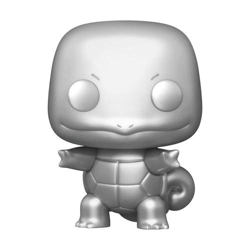 פופ פוקימון סקוורטל כסוף - POP Squirtle Silver Metallic Multicolor 504