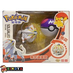 פוקימון - פוכדור ודמות סולגלאו POKEMON SOLGALEO