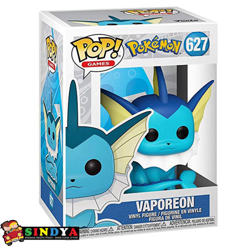 POP POKEMON VAPOREON 627