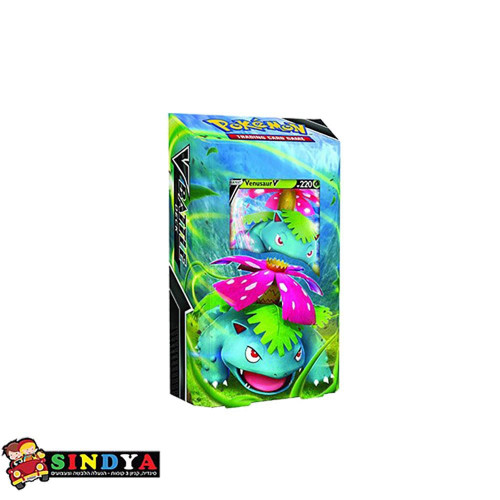 חבילת קלפים פיקמון (60 קלפים) V-BATTLE DECK VENUSAUR
