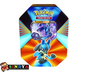 מארז פח מכיל 4 מעטפות פוקימון - Pokemon TCG : V Forces Tin
