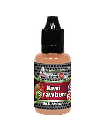 נוזל לסיגריה אלקטרונית 30ml בטעם קיווי-תות- ניקוטין 0% E-liquid Kiwi-Strawberry