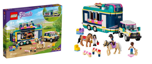 לגו - חברות - מוביל מופע סוסים 41722 LEGO