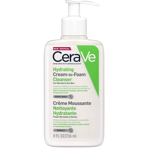 קרם לחות | של CeraVe | מ"ל 236 | עור רגיל עד יבש
