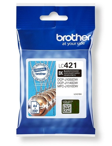 ראש דיו שחור מקורי  Brother LC421BK
