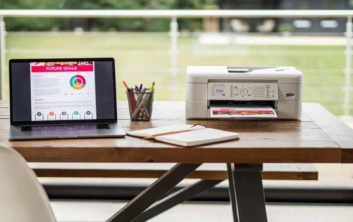 מדפסת משולבת הזרקת דו Brother MFC-J1010DW