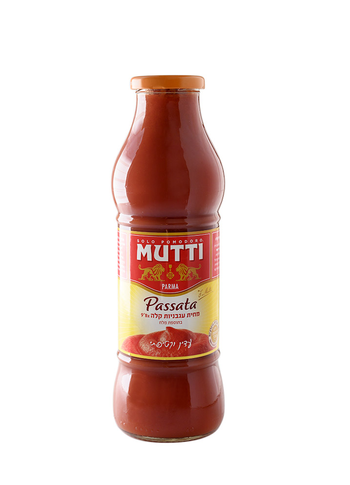 מוטי מחית עגבניות חלקה PASSATA 700 גר