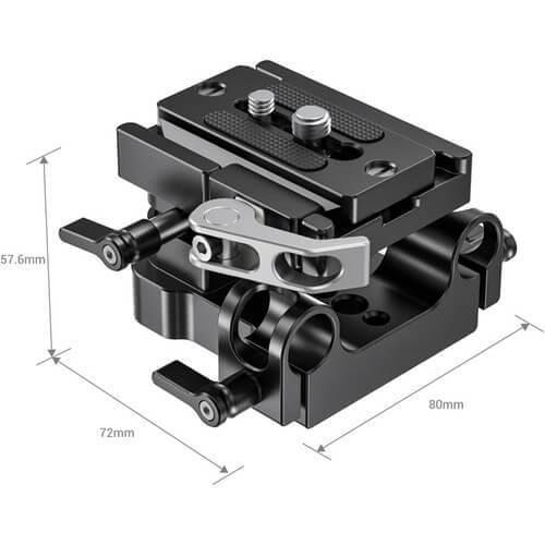 בסיס אוניברסלי למצלמה על מסילה SmallRig